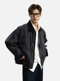 Y2K Cityboy Style Washed Denim Jacket