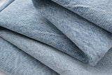 Blue Ripped Baggy Denim Pants