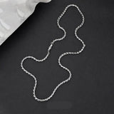 Trendy Magnetic Buckle Sweater Chain Necklace