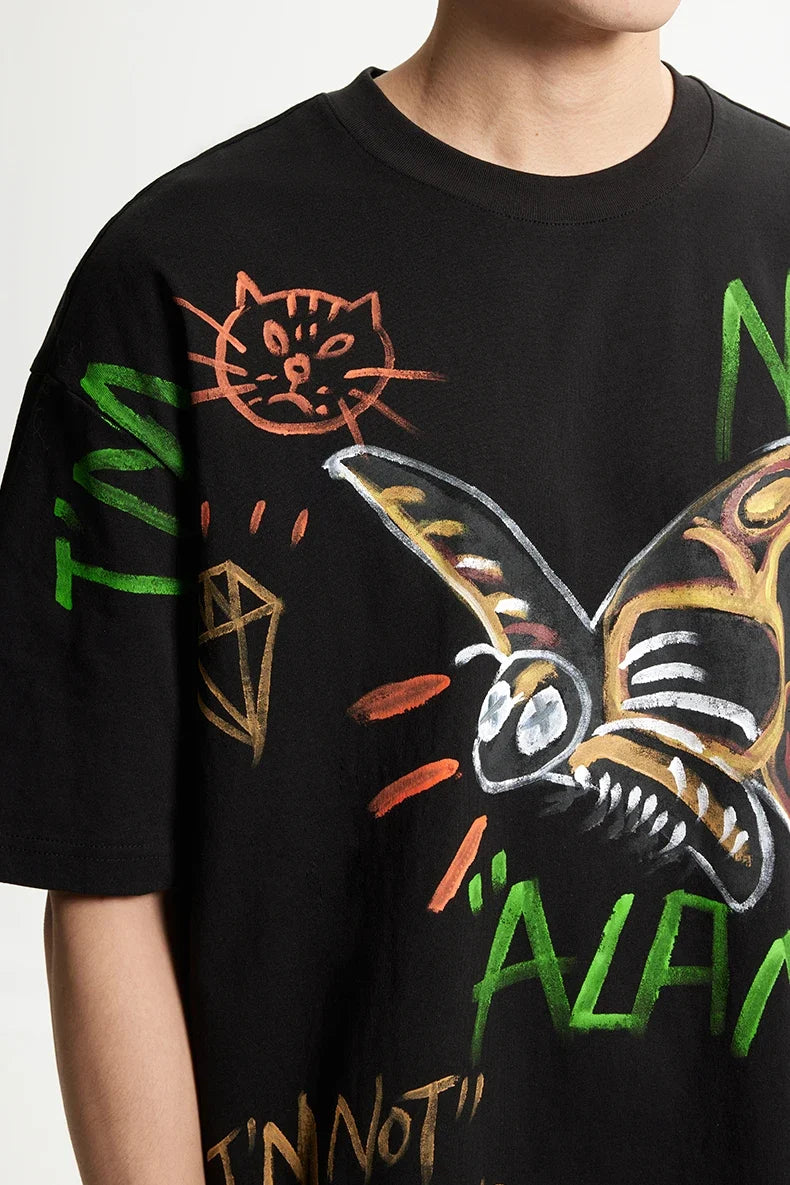 Vibrant Expressions Graphic T-Shirt