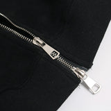 Y2K Streetwear Retro Zipper Casual Hooded Sweatshirt