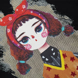 Y2K Whimsical Doll T-shirt