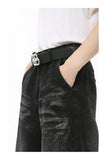 Streetwear Distressed Loose Fit Wide Leg Jeans
