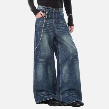 Versatile Slimming American Style Ripped Jeans