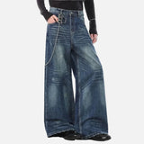 Versatile Slimming American Style Ripped Jeans