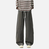 Mirrordust Trendy Loose Wide Leg Pants