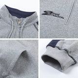 Harajuku Off-Shoulder Zipper Sweatshirt