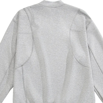Spring Stylish Embroidered Round Neck Sweatshirt