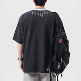 Flattering Cool Loose Casual Cotton Cityboy T-Shirt