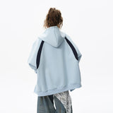 Y2K Minimalist Solid Color Casual Sweatshirt
