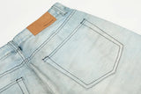 Vintage Distressed Washed High Street Wide Leg Jeans