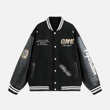 Casual Korean Style Loose Baseball Varsity Jacket