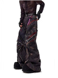 Heavy Industry Snowflake Stitch Mesh Jeans