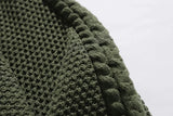 Cozy Solid Vintage Loose Knit Jumper Sweater