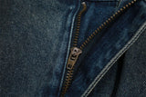Retro High Street Double-Sided Printed Jeans