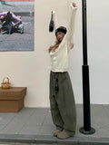 Reddachic Trendy Wide Leg Barrel Jeans