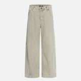 Streetwear Pleated Minimalist Mid Waist Pants