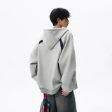 Y2K Minimalist Solid Color Casual Sweatshirt