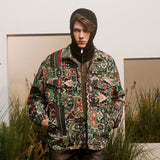 Vintage Ethnic Pattern Graphic Painting Jacket