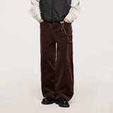 Model wearing the coffee Urban Corduroy Cargo Pants
