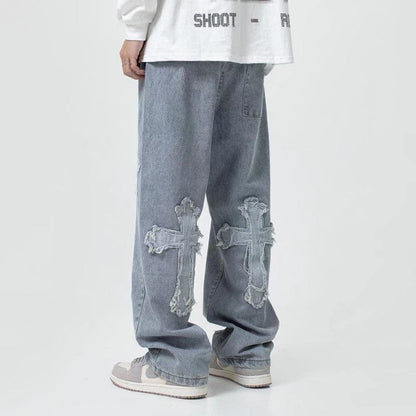Cross Baggy Jeans
