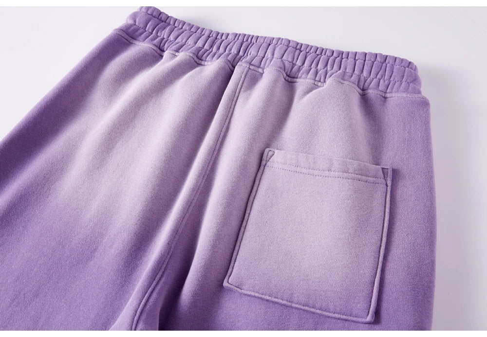 Elastic Waist Washed Sweatpants