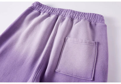 Elastic Waist Washed Sweatpants
