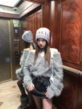 Luxurious Korean Halterneck Off-Shoulder Sweater