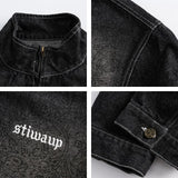 Women's Washed Denim Jacket