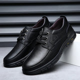 Luxury Lightweight Business Lace-Up Leather Shoes