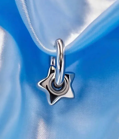 Celestial Drop Charm Earrings