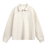 Casual Ancient Money Lapel Collar Sweatshirt