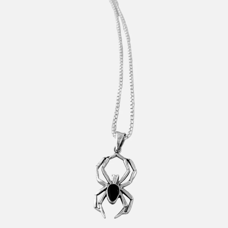 Y2K Spider Necklace