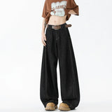 Vintage High-Quality Denim Wide Leg Jeans