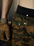 Camouflage Personalized Decorate Pockets Jorts