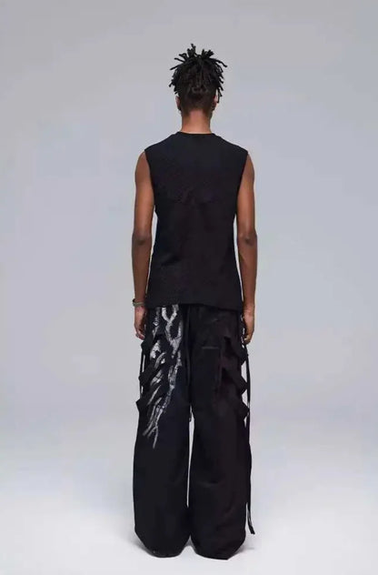 Darkwear Spray Paint Design Pocket Pants