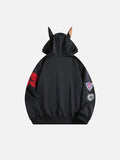 Camouflage Cat Ear Hooded High-End Sweatshirt