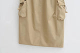 High-waist Women's Cargo Skirts