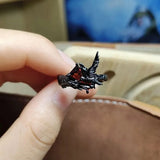 Deep Space Love Crow Ring