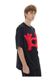 Vibrant Personalized 3D Pattern Loose T-Shirt