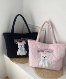 Y2K Large Capacity Embroidered Tote Bag