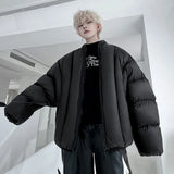 Men Thickened Cotton Padded Winter Jacket