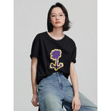 Stylish Short Sleeve Spring T-Shirt
