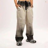 Drawstring Pleated Casual Loose Pants