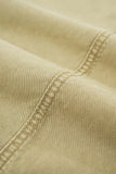 Washed Baggy Mid Waist Jeans