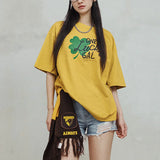 Casual Clover Print Short Sleeve T-Shirt