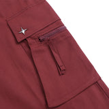 Drawstring Solid Cargo Pants