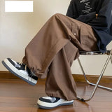 Vintage Casual Summer Drawstring Cargo Pants