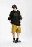 Y2K Infinity Color Block Sports T-Shirt