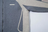 Raglan Sleeve Zip-Up Sweater